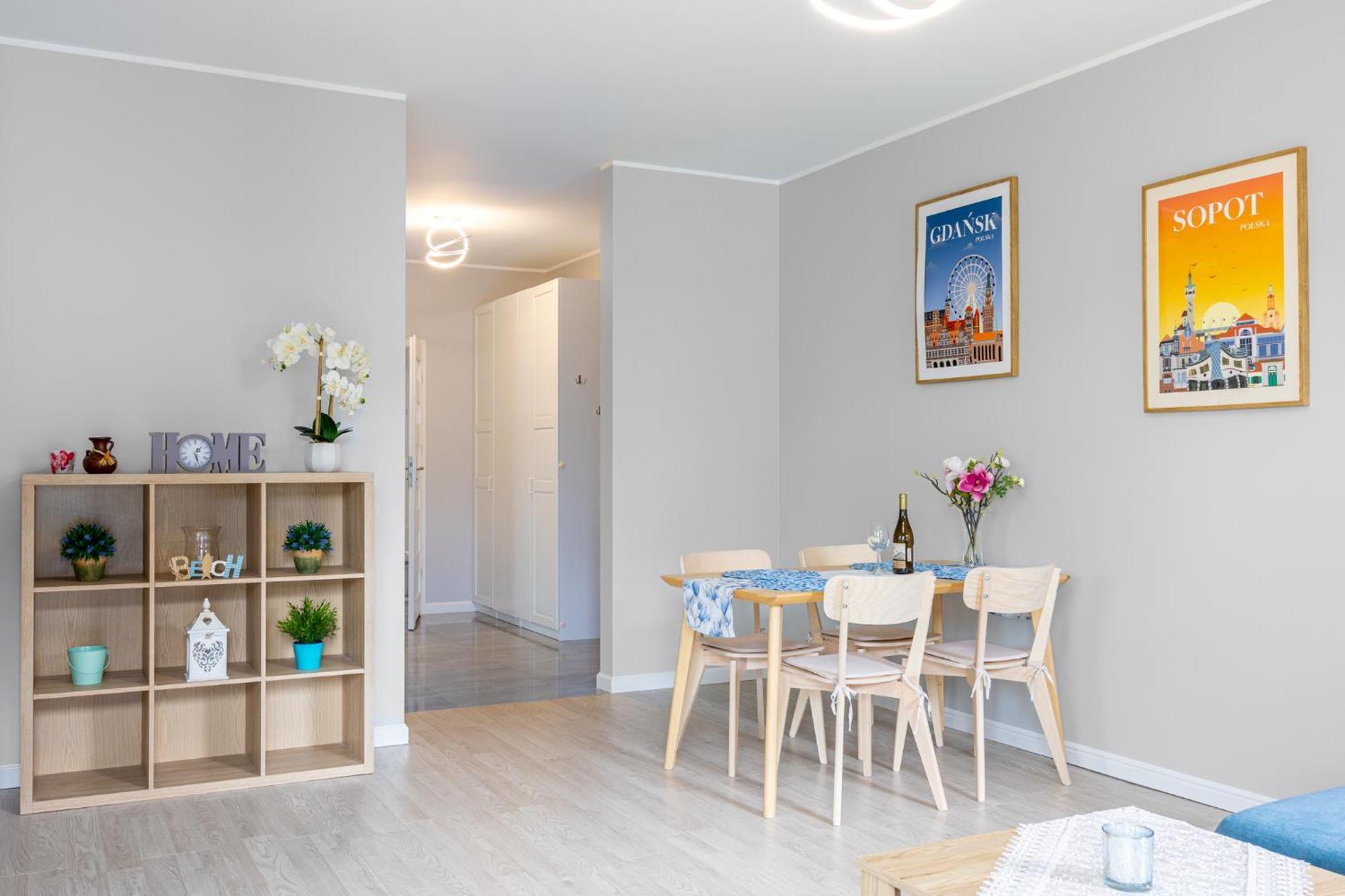 Luxury Apartment Bursztynowa Gdańsk Kültér fotó